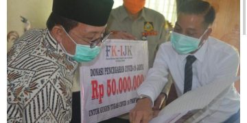 Pemprov Jambi Terima Bantuan Penanganan Covid-19 (Corona) Dari FK IJK