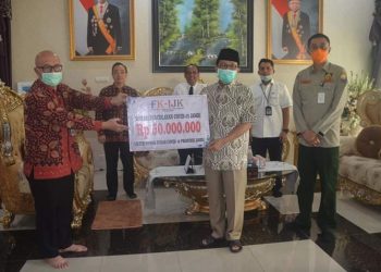 Gubernur Jambi Apresiasi Bantuan BMPD Untuk Penanganan Covid-19 (Corona)