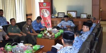 Wakil Bupati Hilallatil Badri Pimpin Rapat Forkompinda Bentuk Timsus Penanganan Covid-19