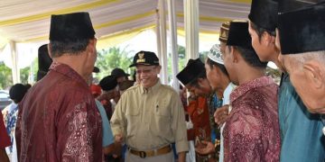 Bupati Sarolangun Hadiri Kegiatan Tasyakur Masyarakat berlokasi di Pauh Wilayah Timur
