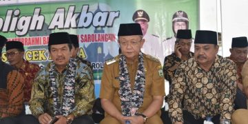 Kunjungan Kerja Ke Kecamatan Limun, Bupati Sarolangun Resmikan Masjid Nurul Jami Dusun Rantau Alai