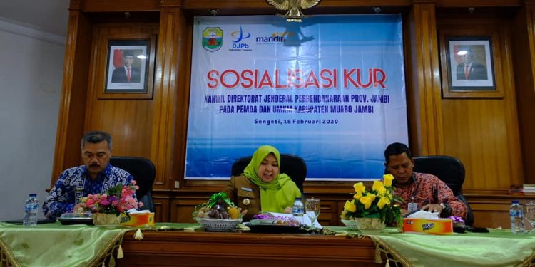 Bupati Muarojambi Resmi Buka Sosialisasi KUR