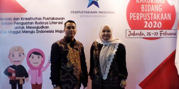 Bupati Masnah Hadiri Rakor Nasional Bidang Perpustakaan Dibuka Mendagri RI