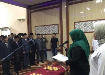 Bupati Masnah lakukan Resuffle 111 Pejabat Eselon III dan IV
