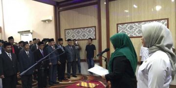 Bupati Masnah lakukan Resuffle 111 Pejabat Eselon III dan IV