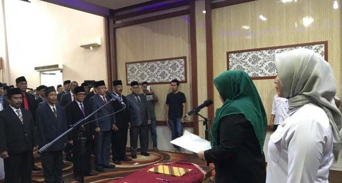 Bupati Masnah lakukan Resuffle 111 Pejabat Eselon III dan IV