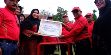 Bupati Masnah Buka Olah Raga Nasional KOSN