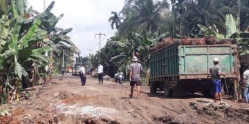 Camat dan Dinas Perhubungan Atur Lalu Lintas di Jalan Siau Dalam