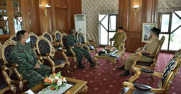 Silahturahmi KOREM 042 GAPU,di Sambut Baik Gubernur Jambi