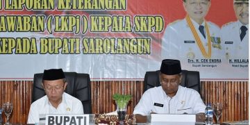 Pemerintah Kab. Sarolangun Menggelar Paparan LKPJ Kepala SKPD Tahun 2019