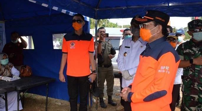 Gubernur Tekankan Keluar Masuk Orang Diperiksa di Batas Wilayah Provinsi Jambi