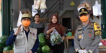 Fachrori Tinjau Ketersediaan Pangan di Pasar Angso Duo