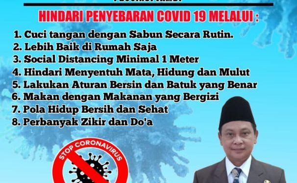 Kadis Ketahanan Pangan Amir Hasbi Menghimbau Masyarakat Jambi Untuk Hindari Penularan Covid-19