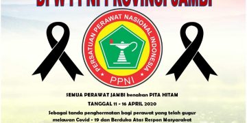 DPW PPNI Jambi Akan Kenakan Pita Hitam Ter Tanggal 11-16 April