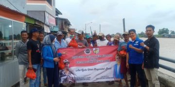 DPP BAPERA dan DPD KNPI Provinsi Jambi, Berikan Bantuan Sembako Kepada Warga Jambi yang Terdampak Covid-19
