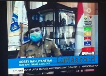 Robby Nahliyansyah : Berkenaan Covid-19 Pemkab Relokasikan Anggaran 47,7 M