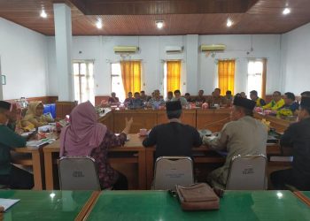 Komisi I DPRD Batanghari Hearing Bersama Sejumlah OPD