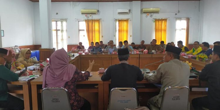 Komisi I DPRD Batanghari Hearing Bersama Sejumlah OPD