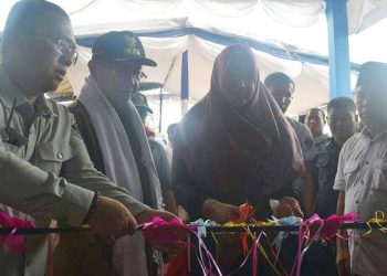 Bupati Cek Endra Resmikan 3 (Tiga) Jembatan di Desa Suka Damai