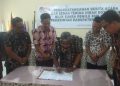 Sekda Sarolangun Hadiri Serah Terima Penyerahan Hibah Kotak Dan Bilik Suara Pemilu 2019