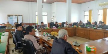 Tanggap Corona, DPRD, Dinkes dan Pihak RSUD Rapat Bersama