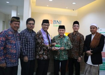 Bupati H Al Haris Hadiri Grand Opening Relokasi Bank BNI Sari`ah Merangin