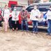 DPW Perindo Bersama Laskar Merah Putih Lakukan Penyemprotan Densifektan Cegah Covid-19