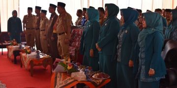 Wakil Bupati Sarolangun Hadiri Sertijab Camat Dan Pelantikan Ketua PKK Kec. Pelawan