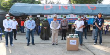 Gubernur Jambi Terima Bantuan 2.000 Masker dari ACT kepada Gugus Tugas