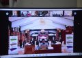 Bupati Syahirsah Sampaikan LKPJ dan LKPD 2019 Pada Paripurna DPRD Melalui Vidio Teleconference
