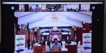 Bupati Syahirsah Sampaikan LKPJ dan LKPD 2019 Pada Paripurna DPRD Melalui Vidio Teleconference