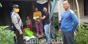 Kades Merbau : Penerima Bantuan 143 Paket JPS Berdasarkan Musdessus