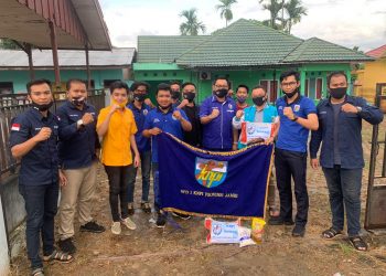 KNPI Provinsi Jambi,Bagikan Sembako Untuk Warga Terdampak Covid-19