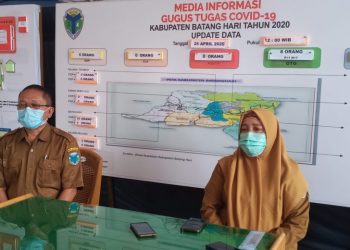 Jubir Gugus Tugas Covid-19 Batanghari, Nyatakan Pasien 01 Positif Mengidap Corona