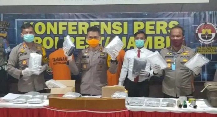Napi Lapas Jambi Kendalikan 25,8 Kg Ganja Kembali Di Tetapkan Tersangka