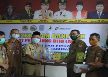 Pemkab Merangin Terima Bantuan APD
