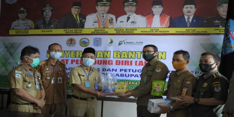 Pemkab Merangin Terima Bantuan APD