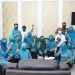 TP-PKK Kabupaten dan TP-PKK Kecamatan Sekabupaten Bagikan Ribuan Masker secara serentak