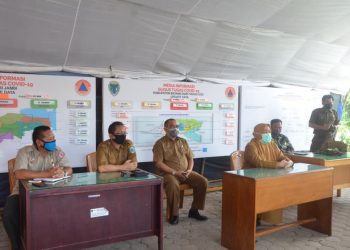 Tim Gugus Tugas Covid-19 Kabupaten Batang Hari Gelar Konferensi Pers