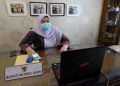 Bupati Masnah Vidcon Bersama Gubernur