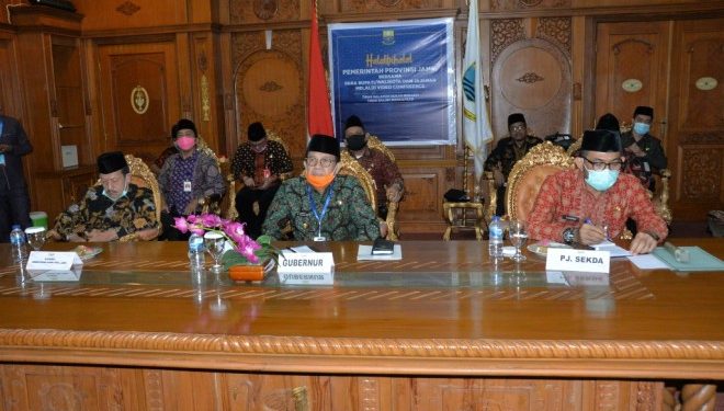 Halal bi halal Gubernur Dengan Bupati dan Wali Kota se Provinsi Jambi