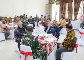 Bupati Safrial Dan Wakilnya Sambut Kunker Kasdam II/Sriwijaya