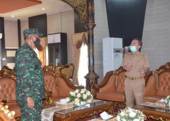 Bupati Syahirsah Sambut Kunker Danrem 042/Gapu Jambi
