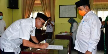 Pelantikan Satu Orang Pejabat Fungsional Auditor Berlangsung Khidmat