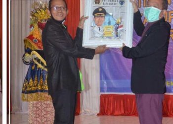 Bupati Syahirsah Hadiri Pelantikan Pengurus PWI Kabupaten Batang Hari