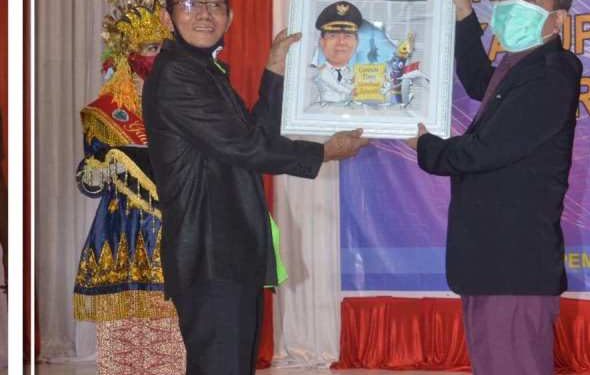 Bupati Syahirsah Hadiri Pelantikan Pengurus PWI Kabupaten Batang Hari