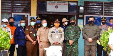 Bupati Syahirsah Hadiri Kunjungan kerja Gubernur Dalam Rangka Penyerahan Bantuan JPS