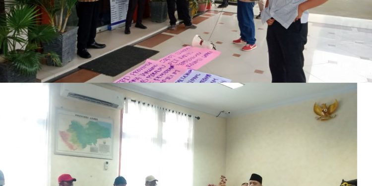 Lakukan Aksi, LSM SPEAK Minta Segera Copot Kadis Pendidikan Provinsi Jambi