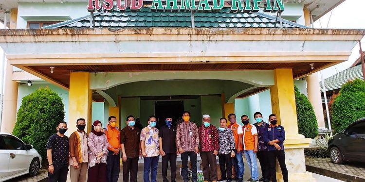 Pemkab Muarojambi Terima Bantuan APD dari DPD REI Jambi
