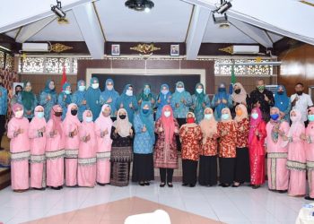 TP-PKK Batanghari Ikuti Acara Halal Bihalal Virtual Bersama TP-PKK Se-Provinsi Jambi